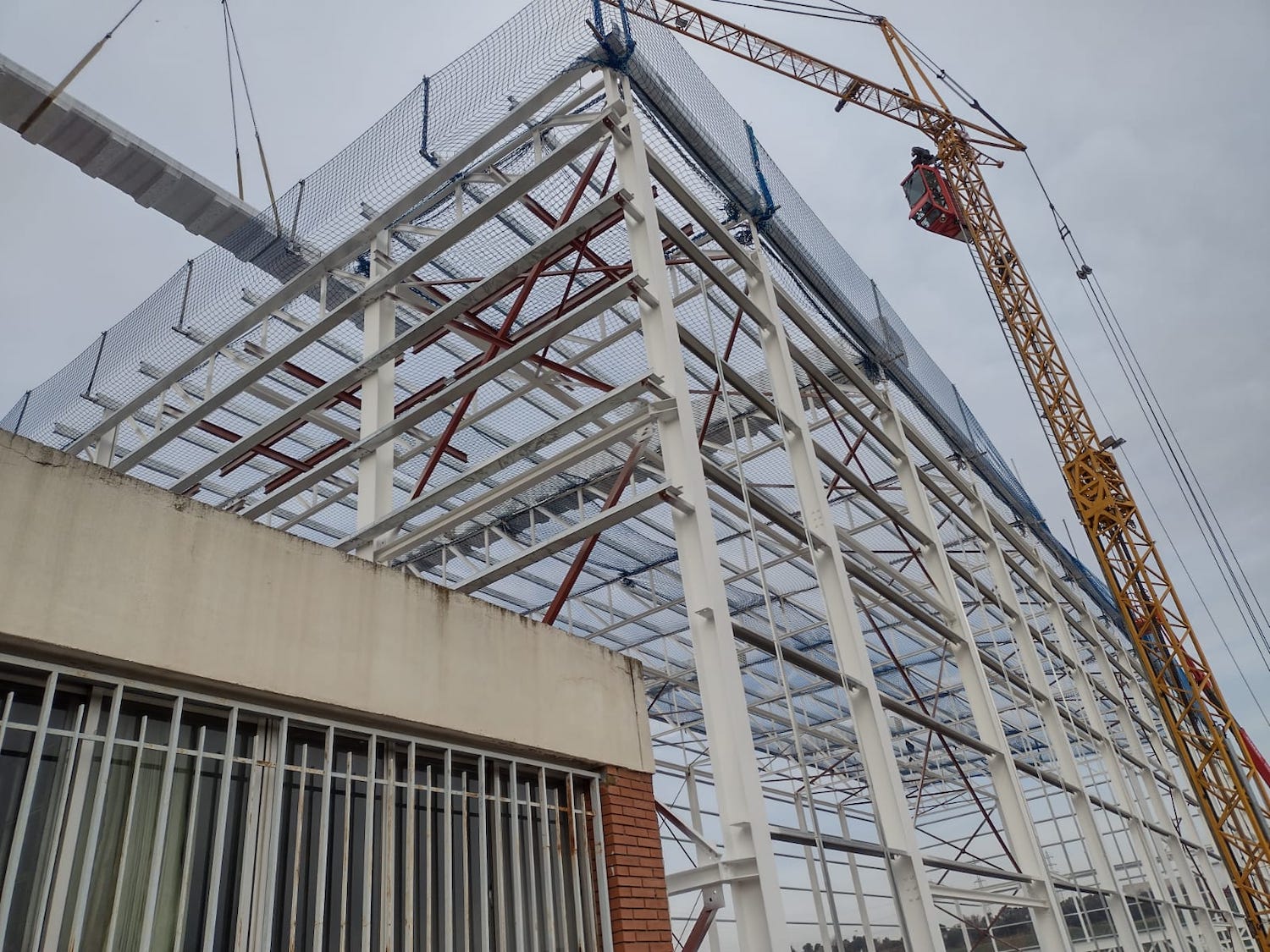 Cámara frigorífica panificadora obras 3