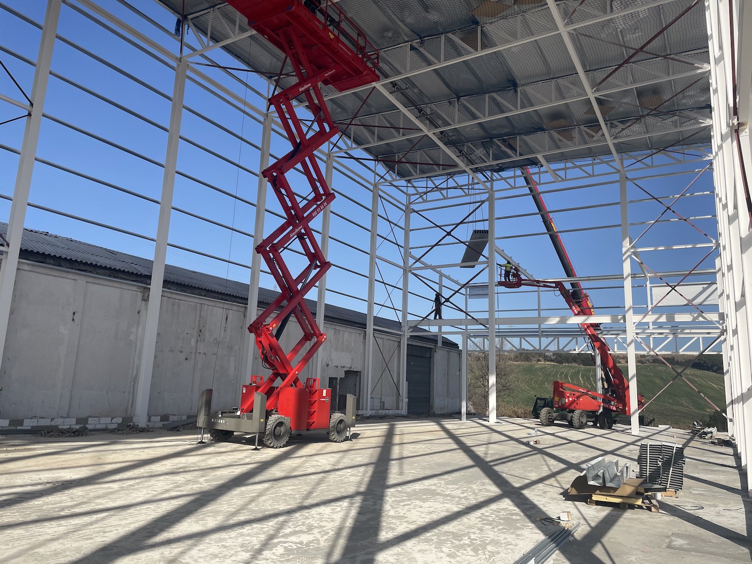 Cámara frigorífica panificadora obras 4