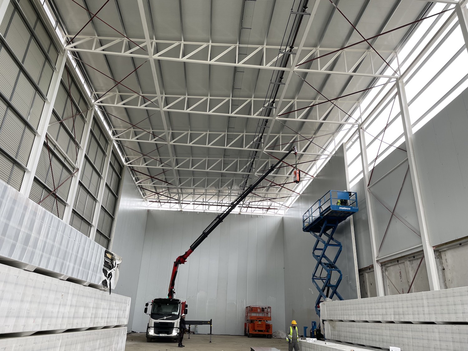 Cámara frigorífica panificadora obras 6