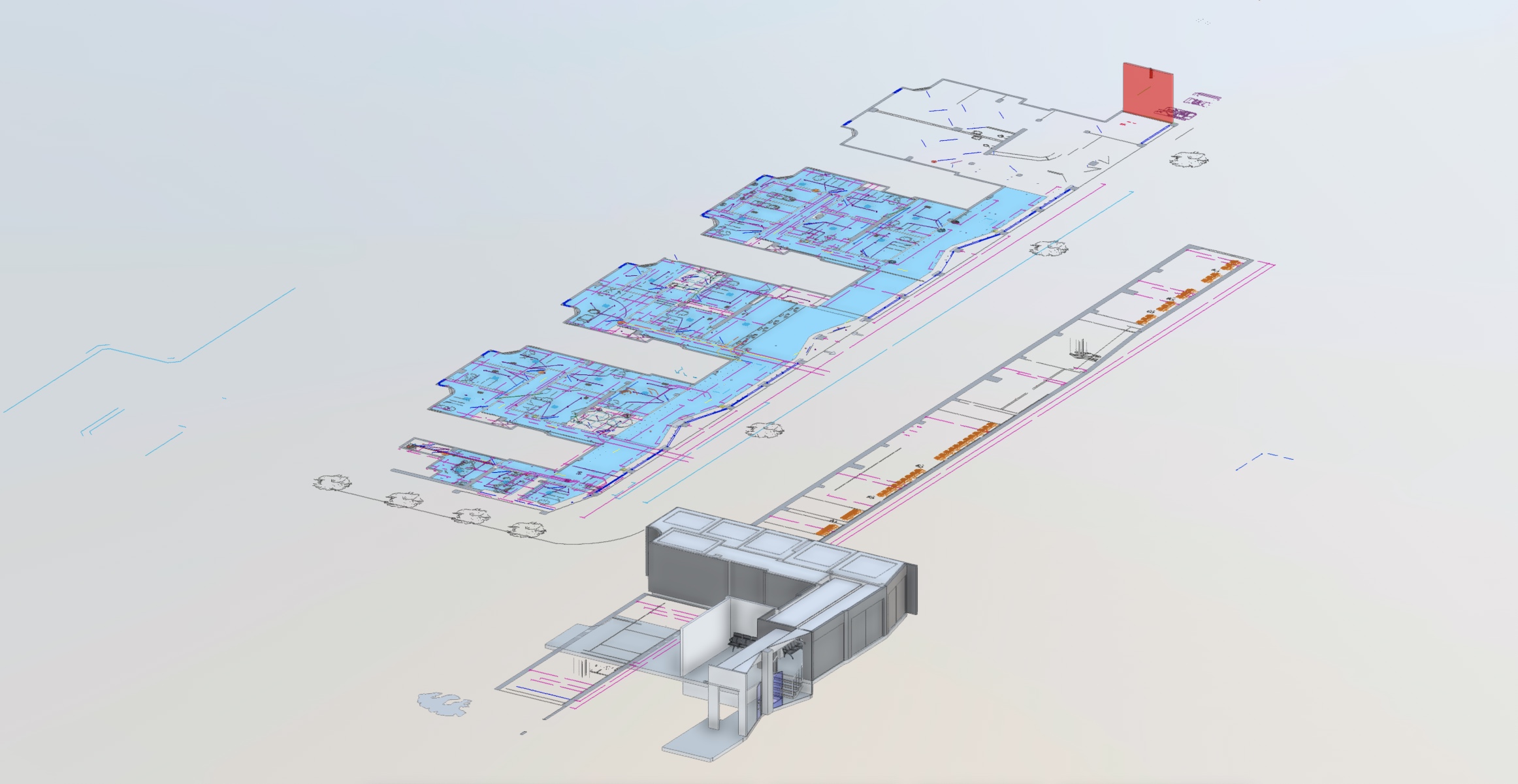 Centro médico en Sabadell planos BIM