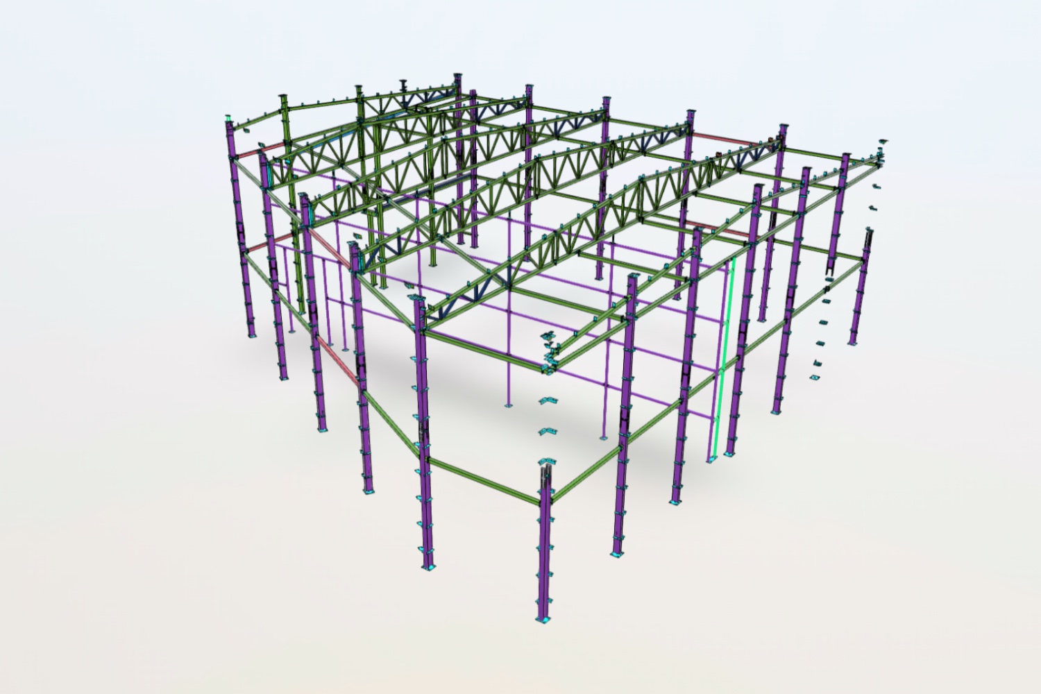 Estructura metálica Panabad BIM