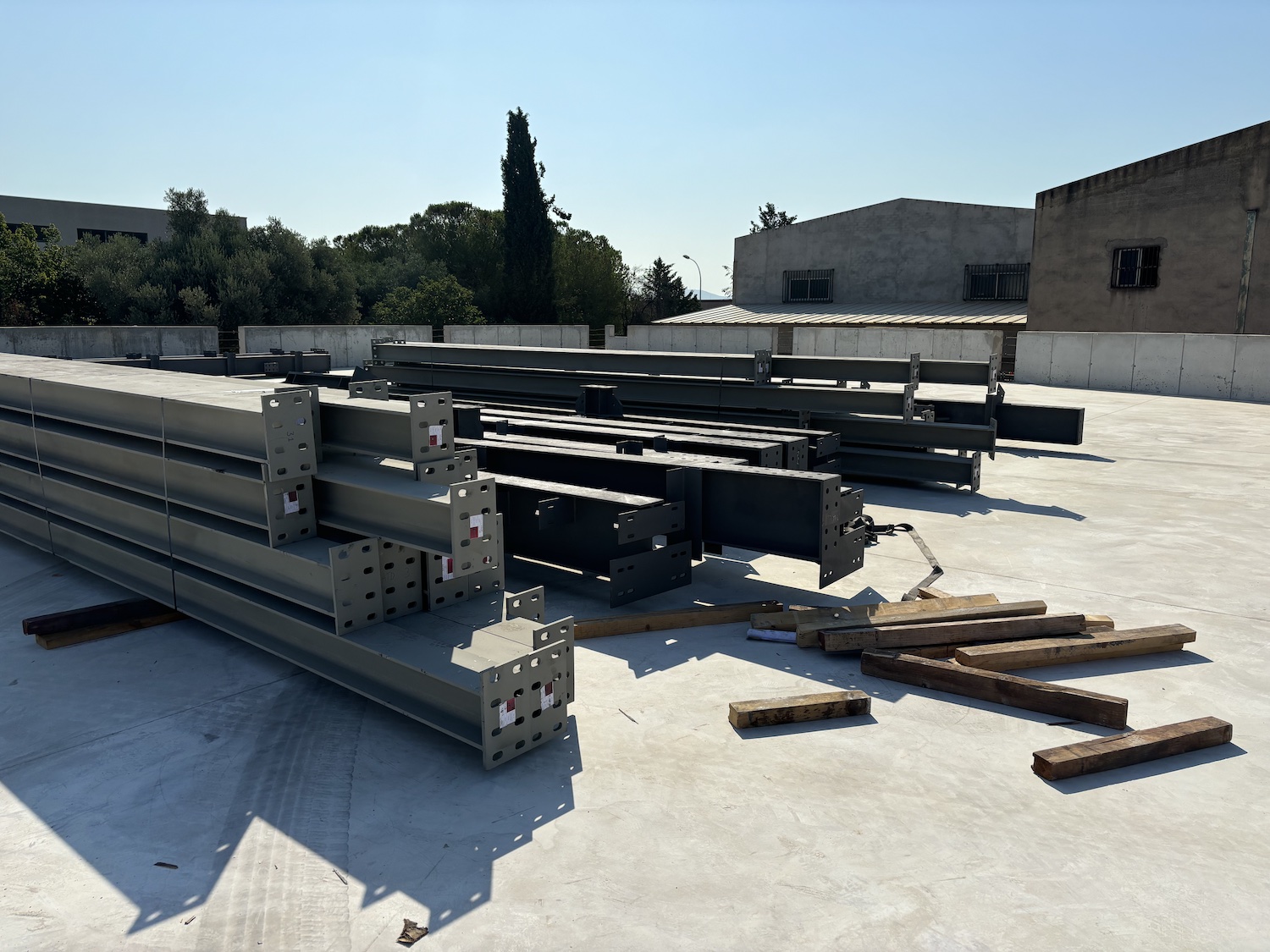 Estructura metálica panabad montaje 1