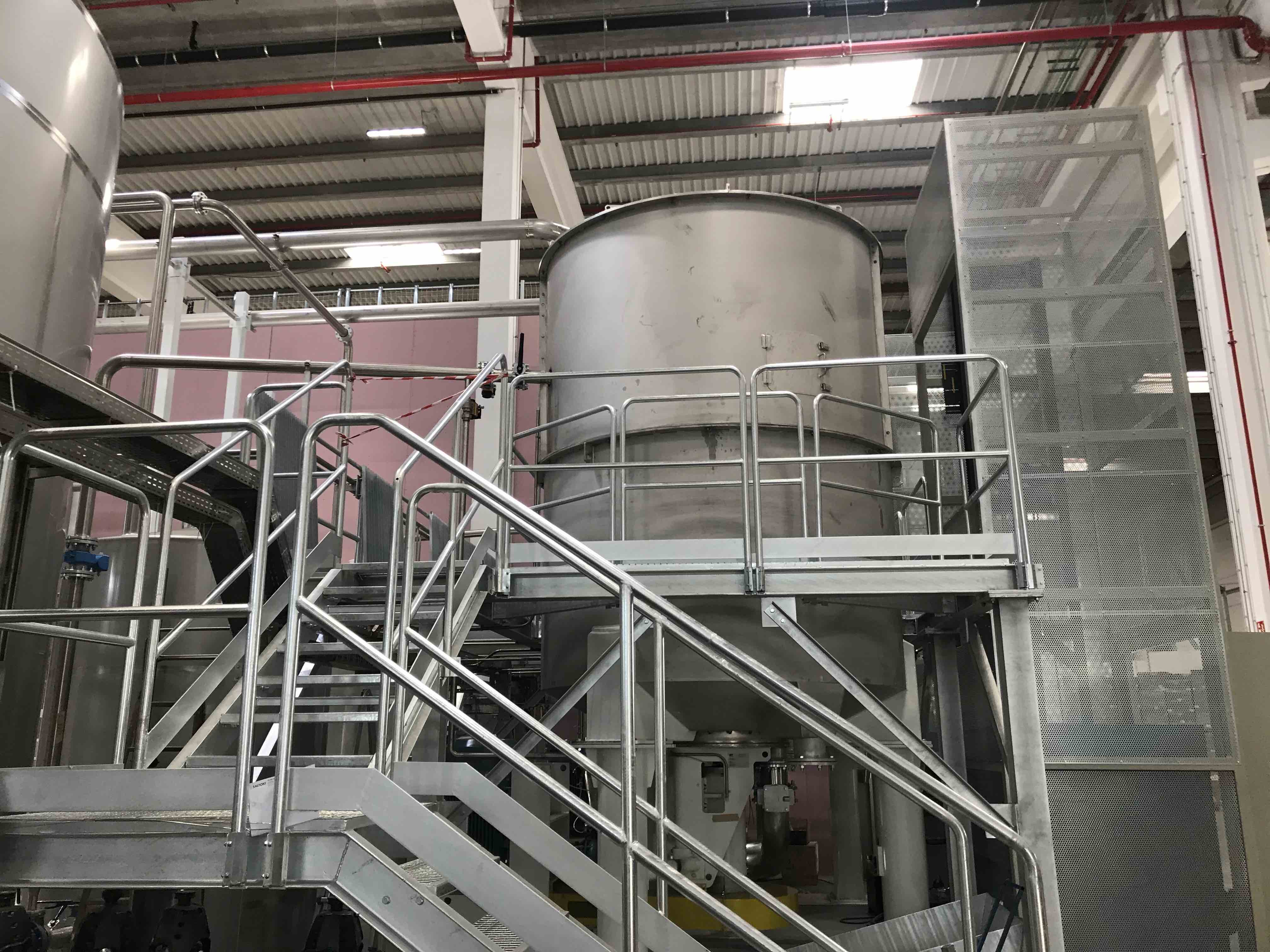 estructura pulpers escalera