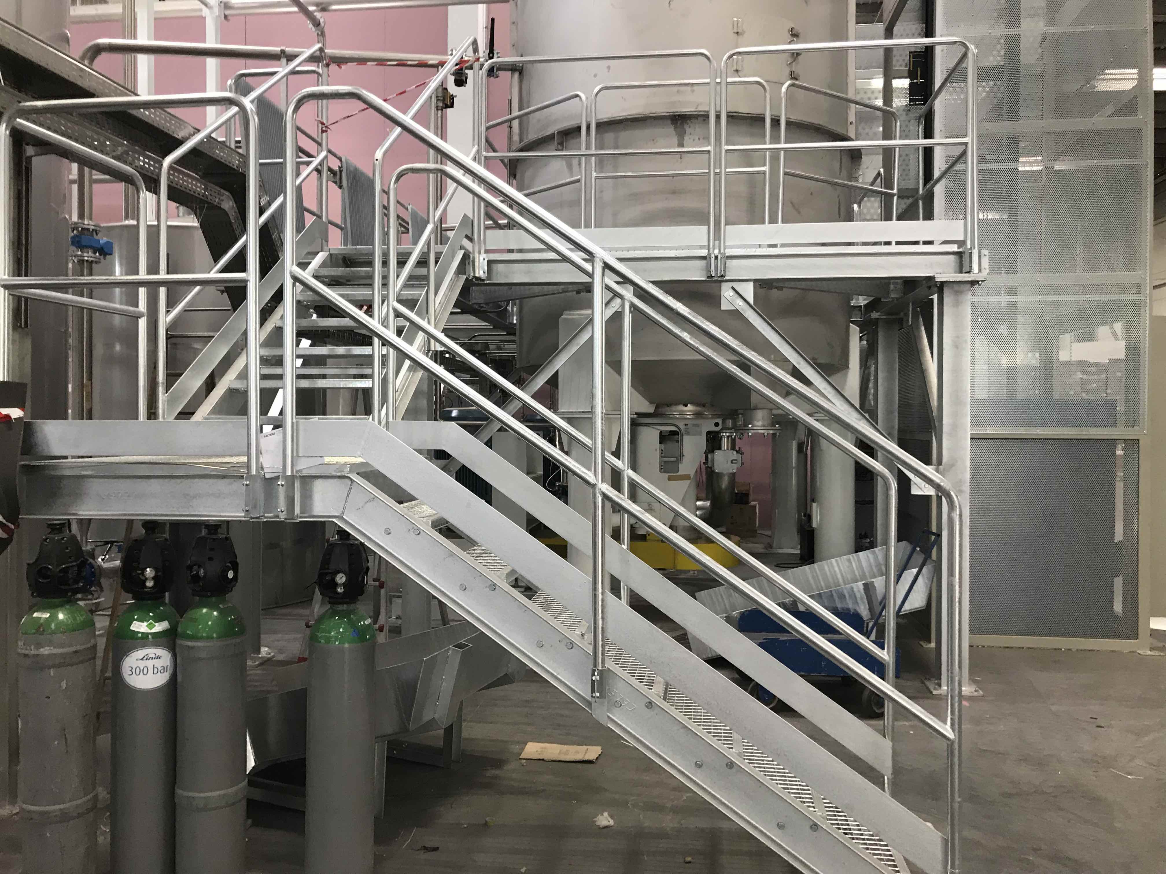estructura pulpers escalera
