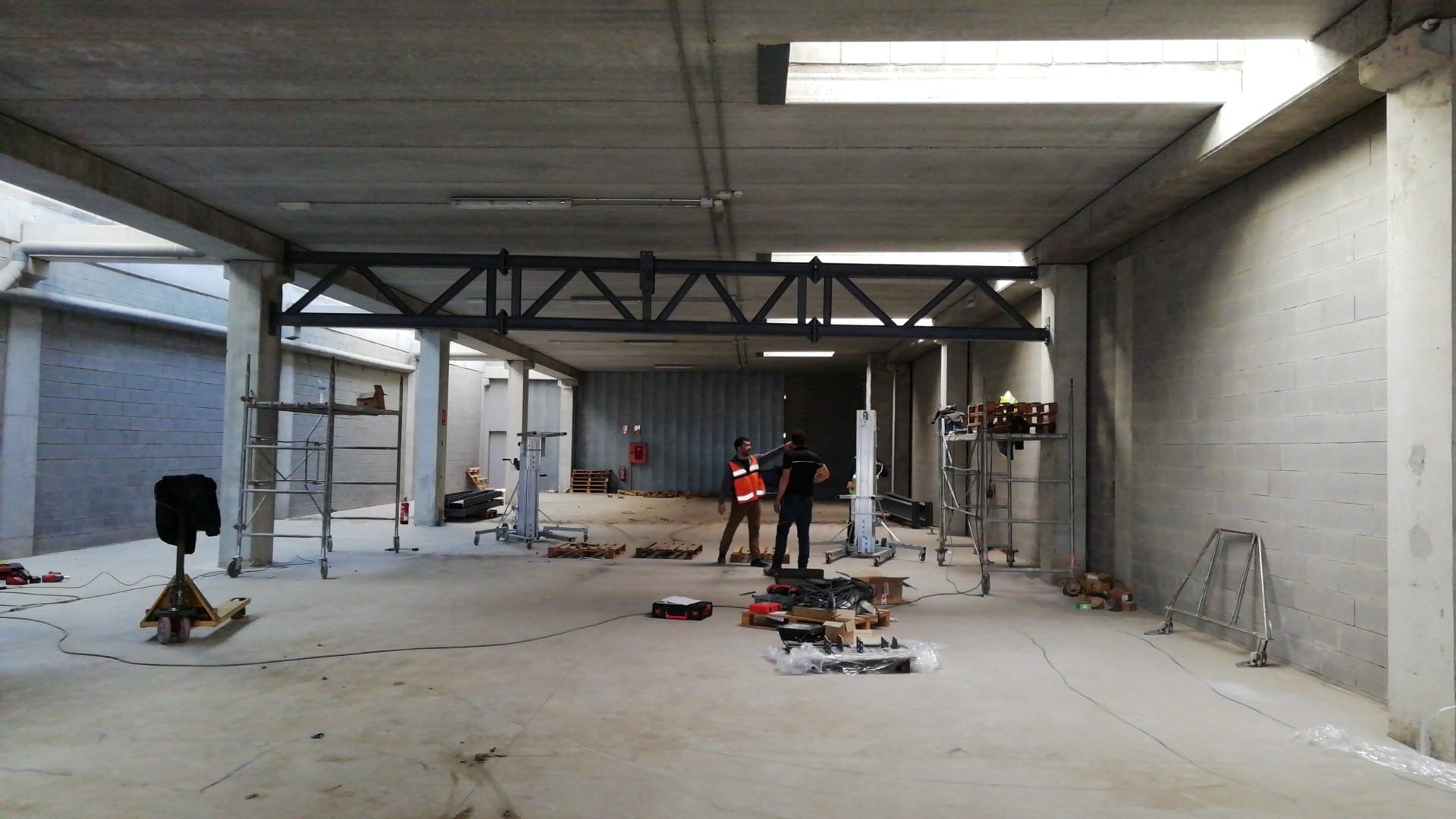 Motocard Badalona obras 1