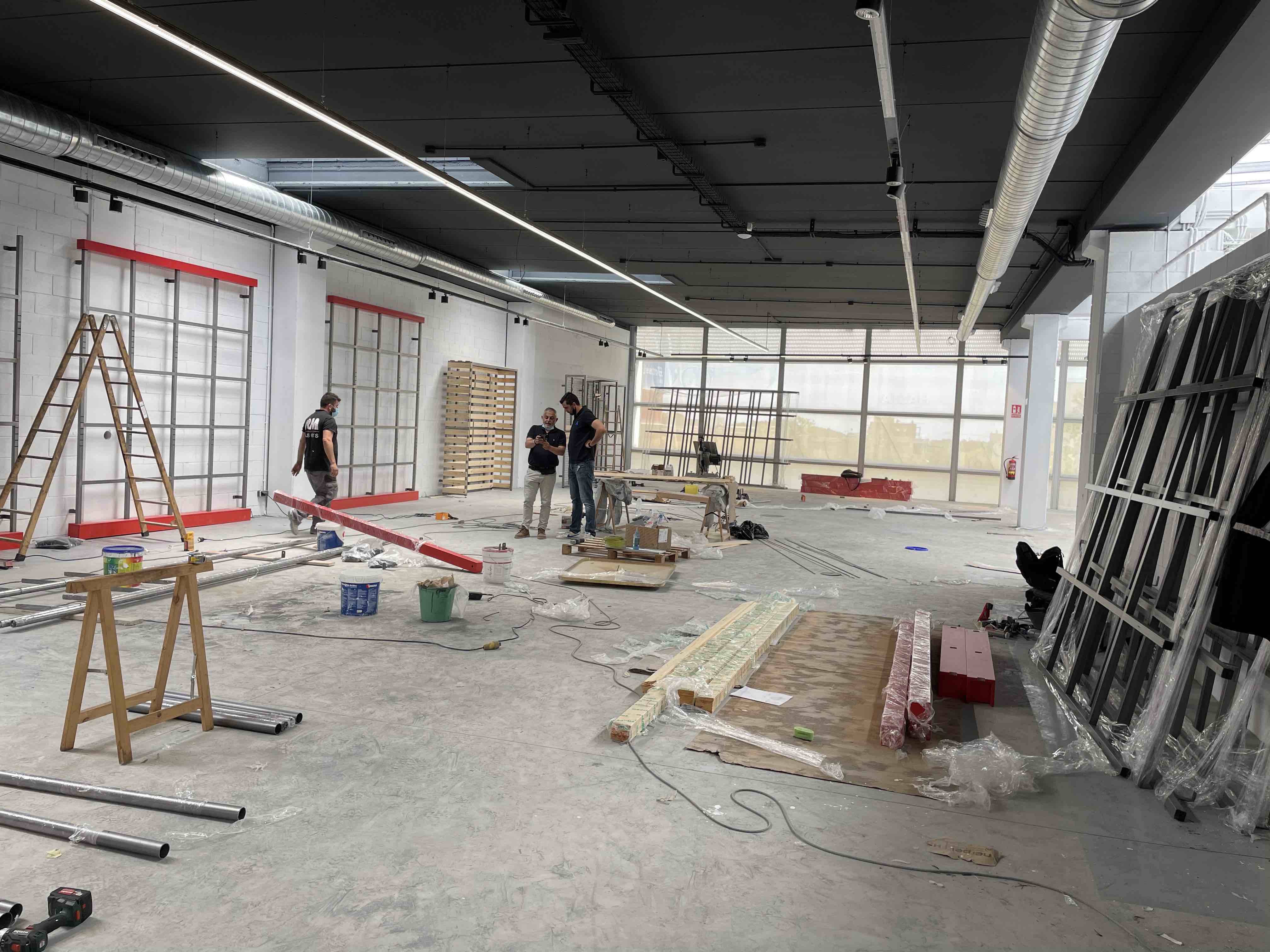 Motocard Badalona obras 5