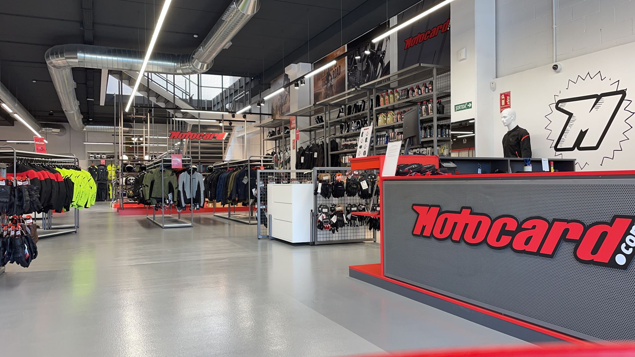 Motocard Badalona tienda retail portada