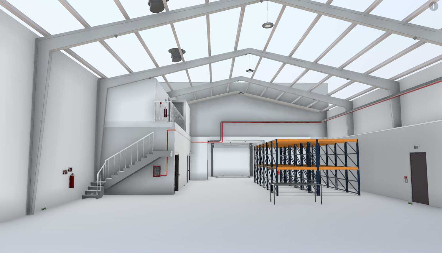 Rehabilitación nave industrial BIM