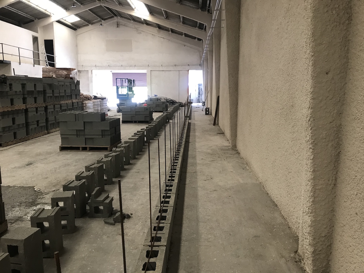Rehabilitación nave industrial túnel 1