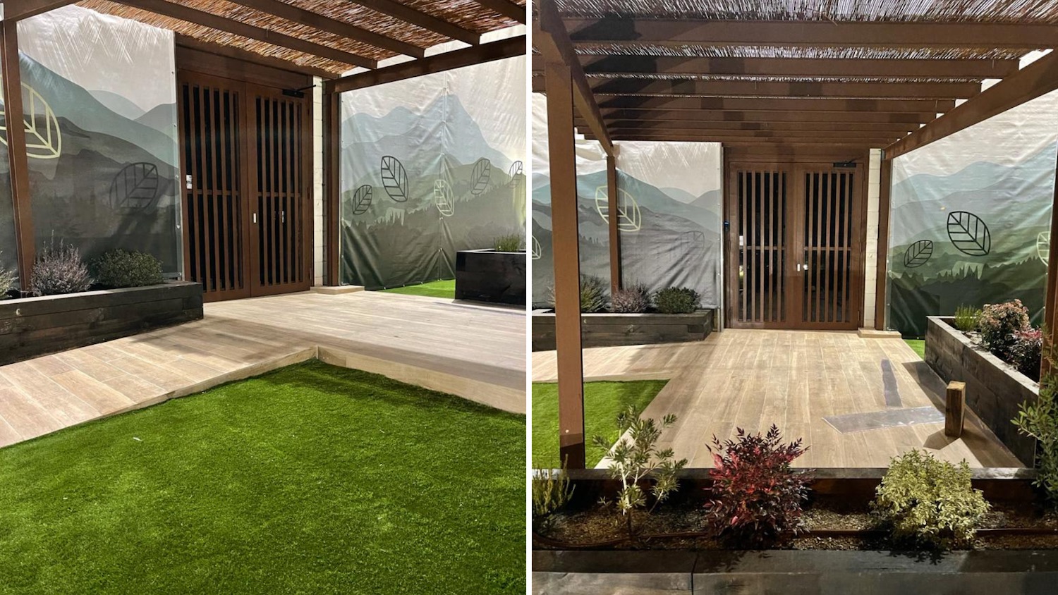txoko exterior jardín